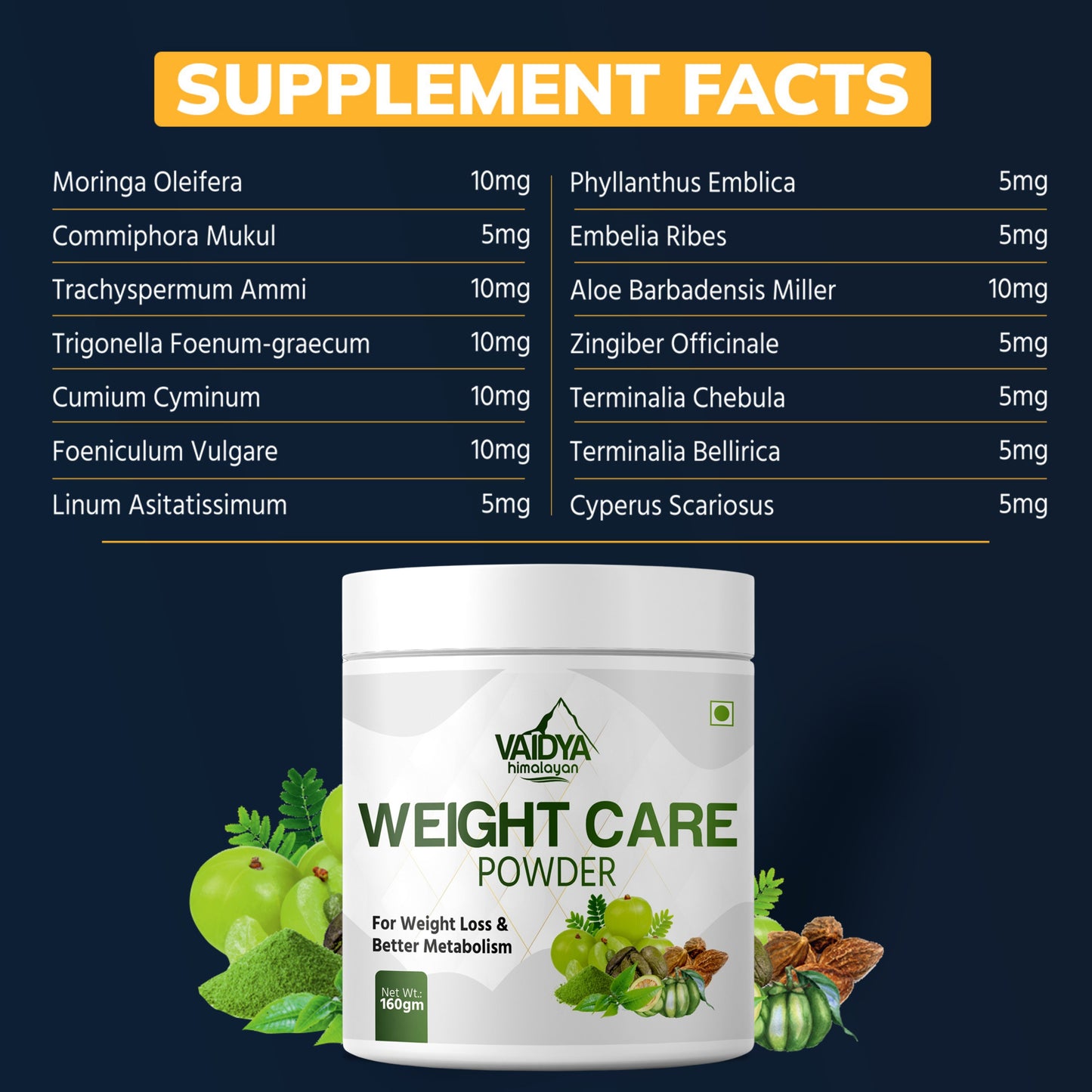Vaidya Himalayan Weight care powder