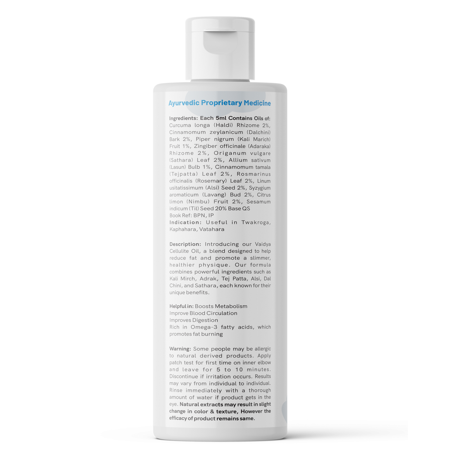 Vaidya Himalayan Cellulite oil 200 ml