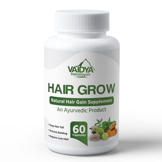 Vaidya Himalayan Hair Grow Capsules - 60 caps