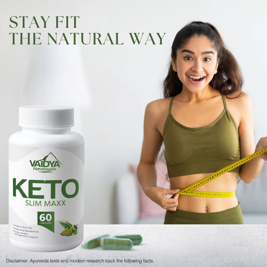 Vaidya Himalayan Keto Slim Max 60 Capsules