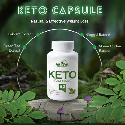 Vaidya Himalayan Keto Slim Max 60 Capsules
