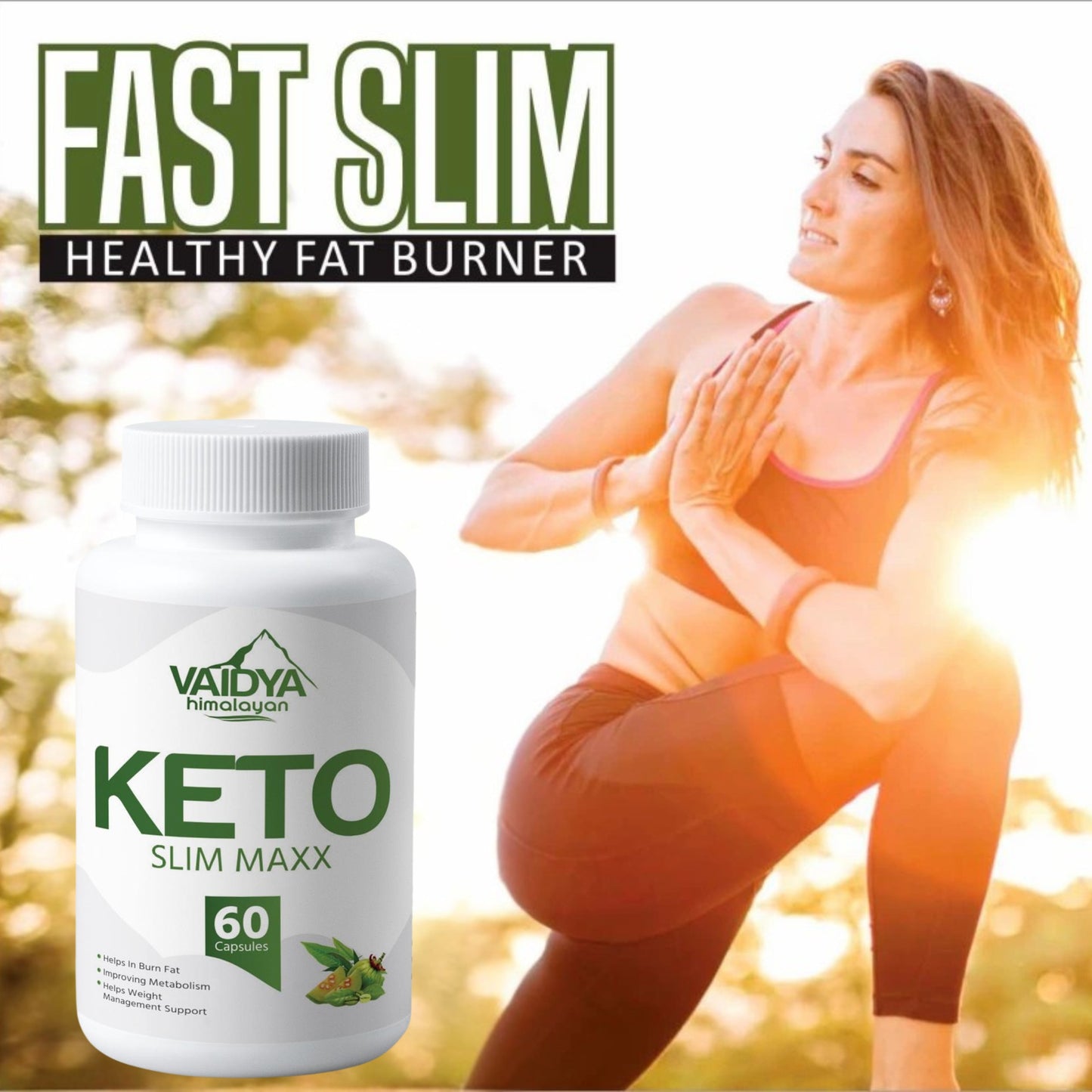 Vaidya Himalayan Keto Slim Max 60 Capsules
