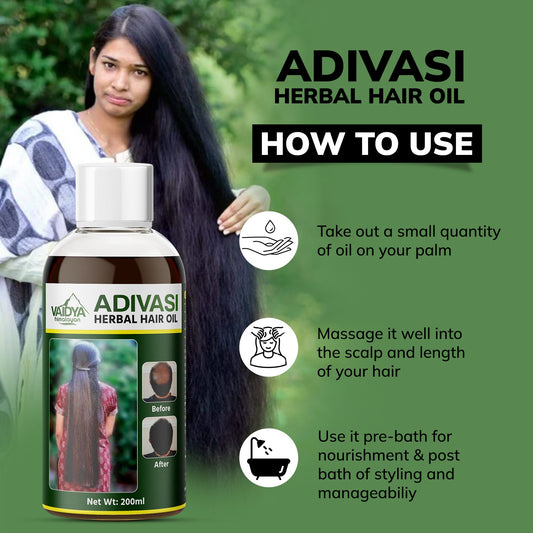 Vaidya Himalayan Adivasi Hair Oil