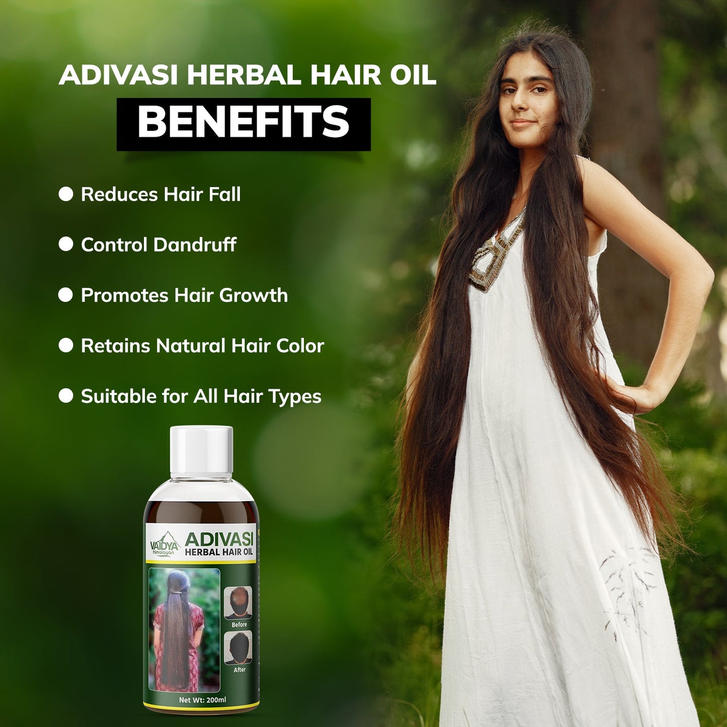 Vaidya Himalayan Adivasi Hair Oil