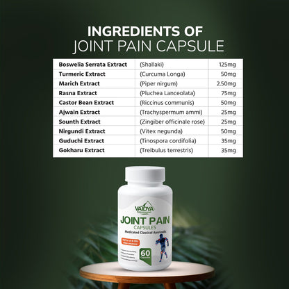 Vaidya Himalayan Joint Pain 60 Caps