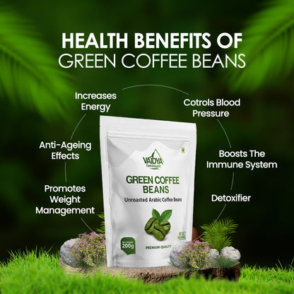 Vaidya Himalayan Green Coffee Beans 200g