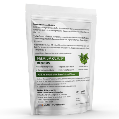 Vaidya Himalayan Green Coffee Beans 200g