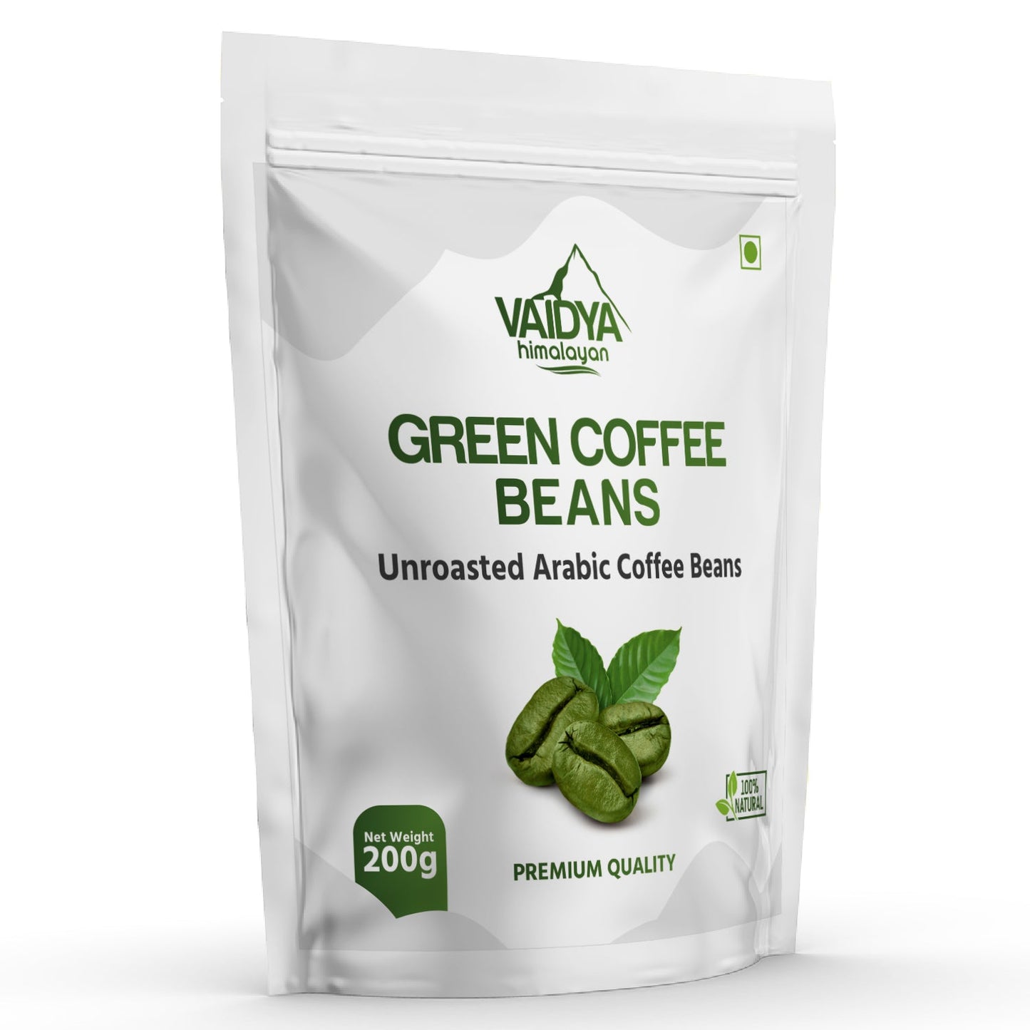 Vaidya Himalayan Green Coffee Beans 200g