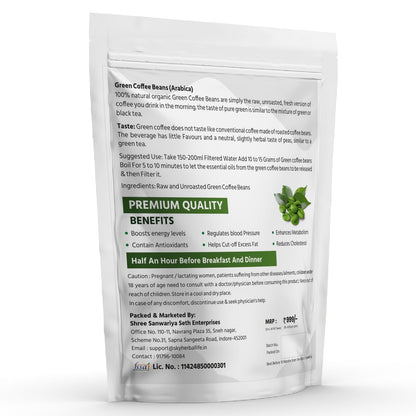 Vaidya Himalayan Green Coffee Beans 200g