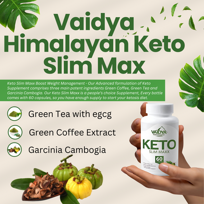 Vaidya Himalayan Keto Slim Max 60 Capsules