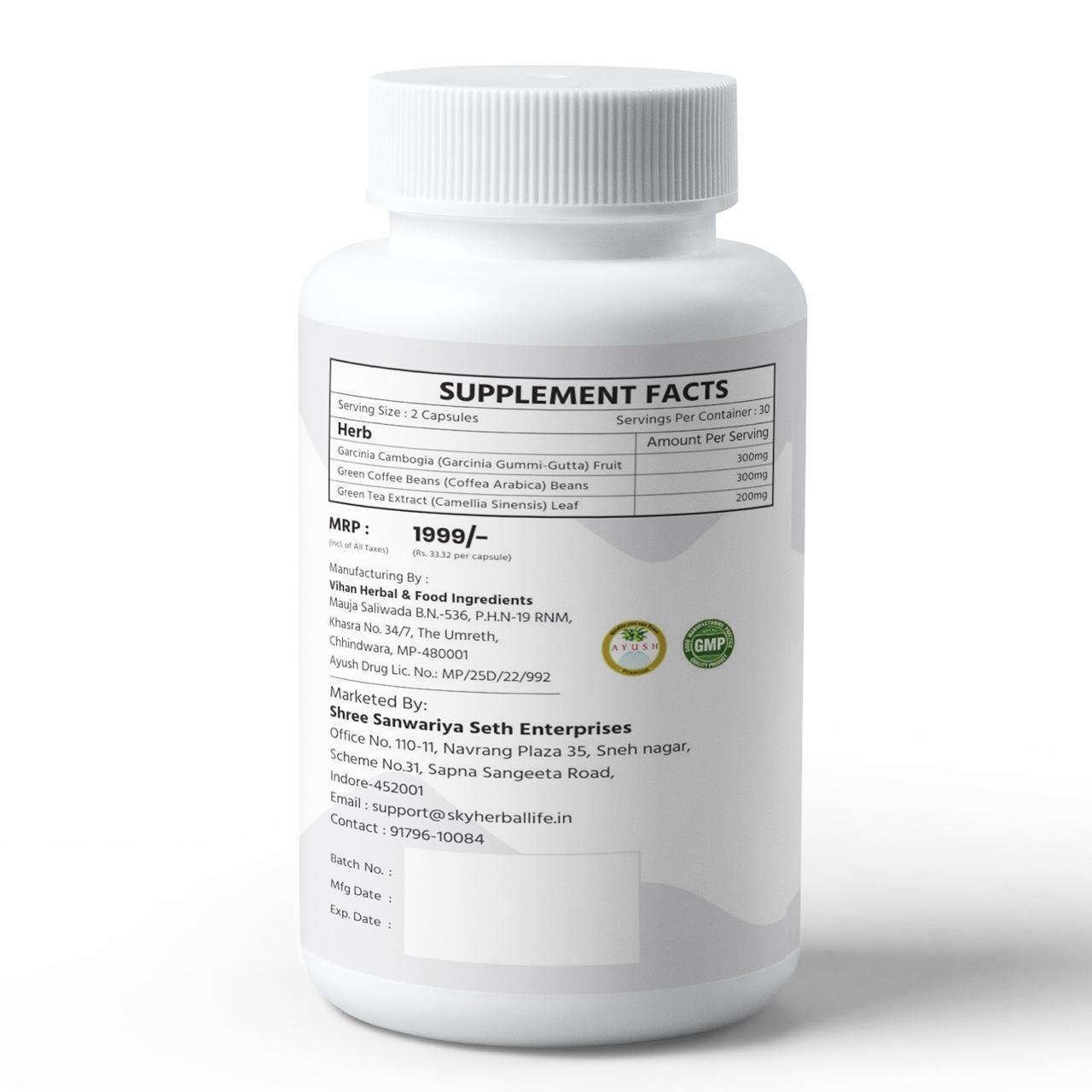 Vaidya Himalayan Keto Slim Max 60 Capsules