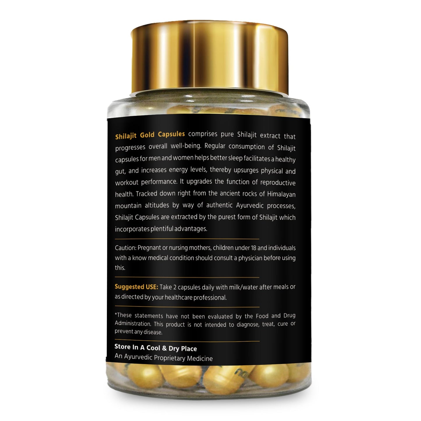 Vaidya Himalayan Shilajit Gold Capsule